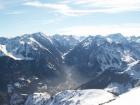 Vue sur la ville de Cauterets