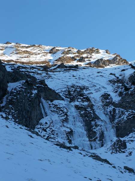 Cascade de glace